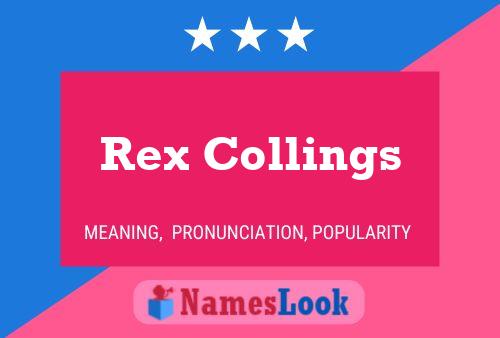 Rex Collings 名字海报