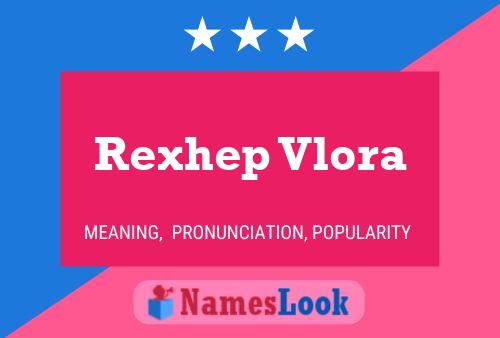 Rexhep Vlora 名字海报