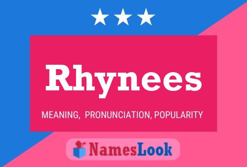 Rhynees 名字海报