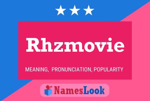 Rhzmovie 名字海报