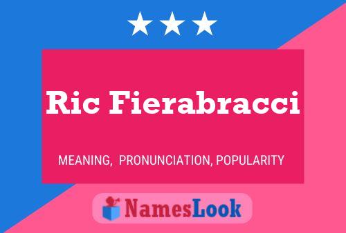 Ric Fierabracci 名字海报