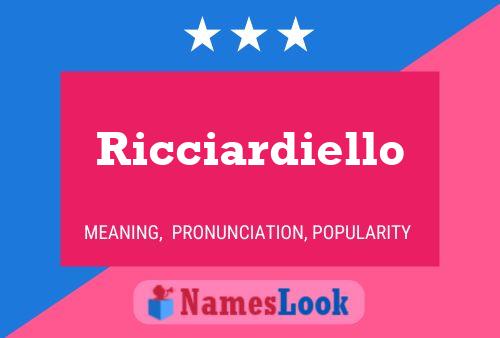 Ricciardiello 名字海报