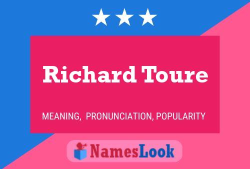 Richard Toure 名字海报