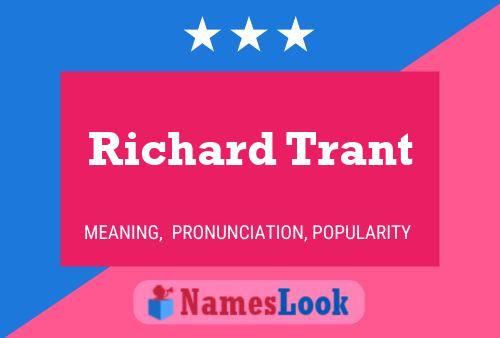 Richard Trant 名字海报