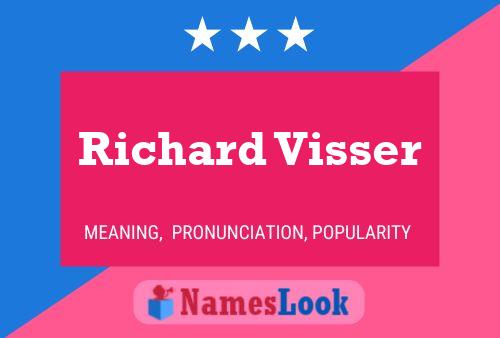 Richard Visser 名字海报