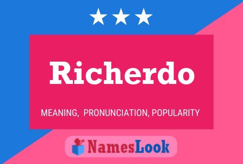 Richerdo 名字海报