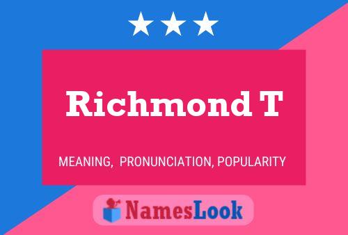 Richmond T 名字海报