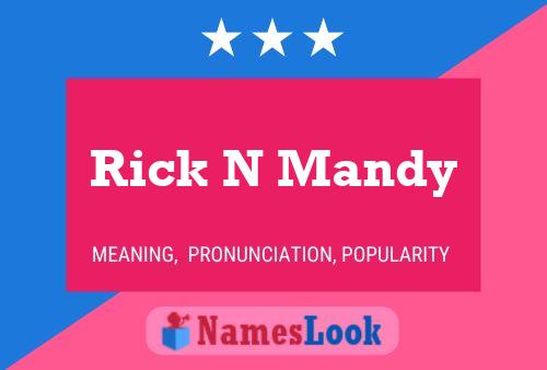 Rick N Mandy 名字海报