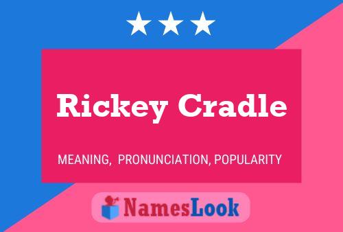 Rickey Cradle 名字海报