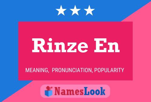 Rinze En 名字海报