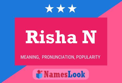 Risha N 名字海报