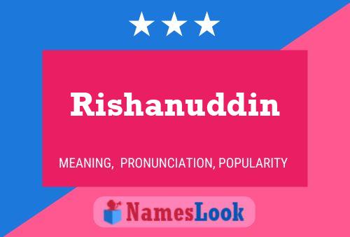 Rishanuddin 名字海报