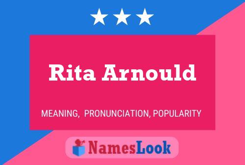 Rita Arnould 名字海报