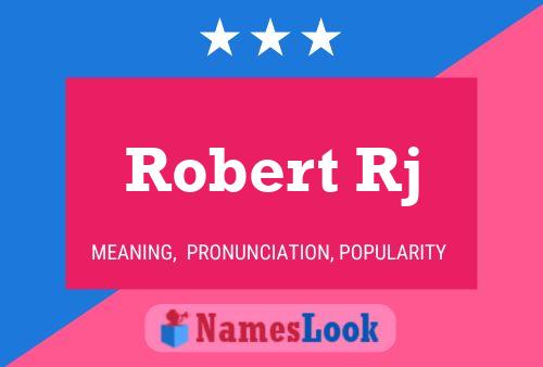 Robert Rj 名字海报