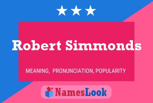 Robert Simmonds 名字海报