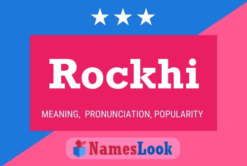 Rockhi 名字海报