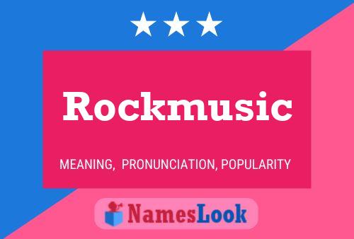 Rockmusic 名字海报