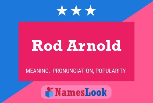 Rod Arnold 名字海报