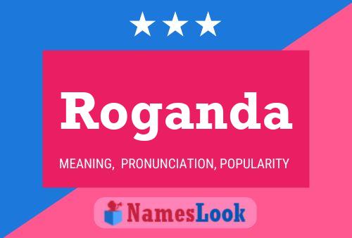 Roganda 名字海报