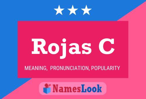 Rojas C 名字海报