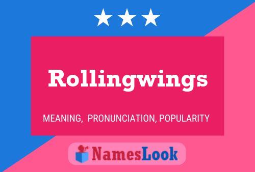 Rollingwings 名字海报