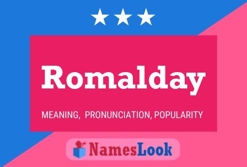 Romalday 名字海报