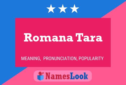 Romana Tara 名字海报