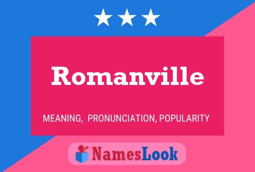 Romanville 名字海报