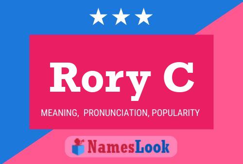 Rory C 名字海报