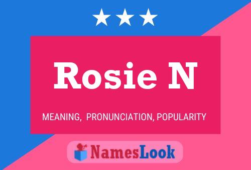 Rosie N 名字海报