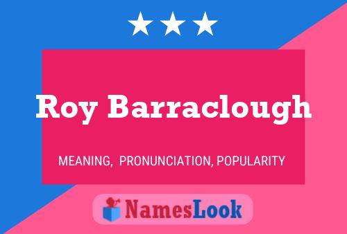 Roy Barraclough 名字海报