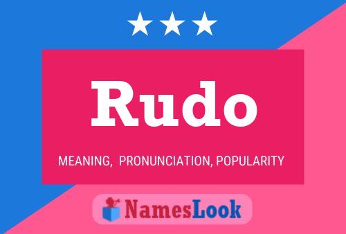 Rudo 名字海报