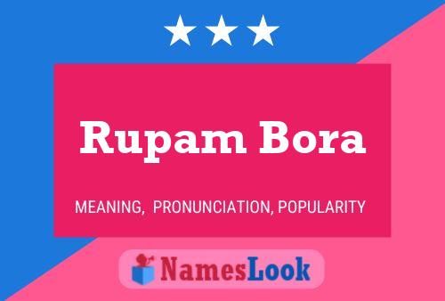 Rupam Bora 名字海报