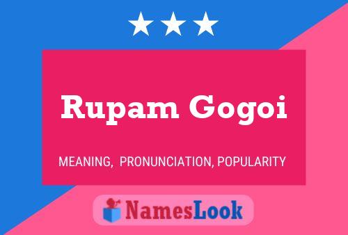 Rupam Gogoi 名字海报