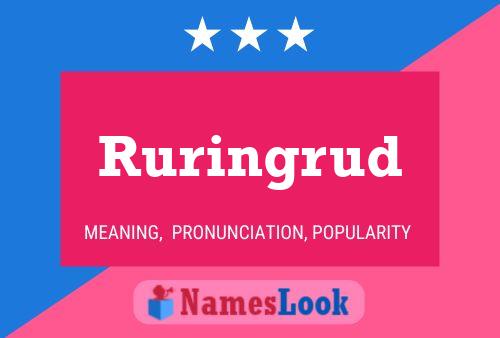 Ruringrud 名字海报