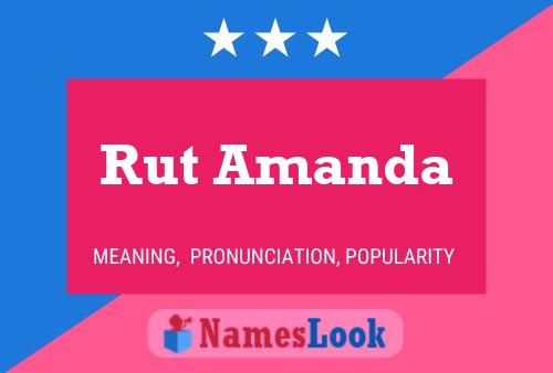 Rut Amanda 名字海报