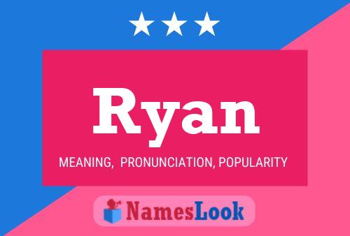 Ryan 名字海报