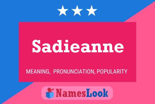 Sadieanne 名字海报