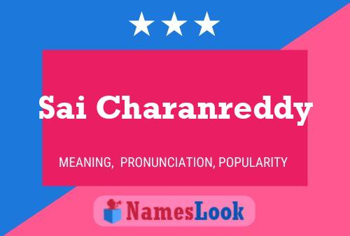 Sai Charanreddy 名字海报