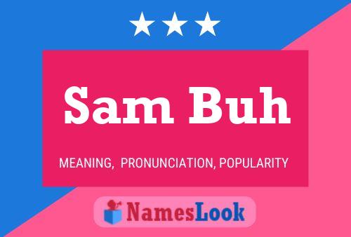 Sam Buh 名字海报