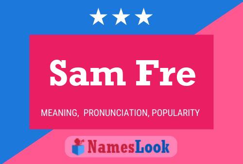 Sam Fre 名字海报