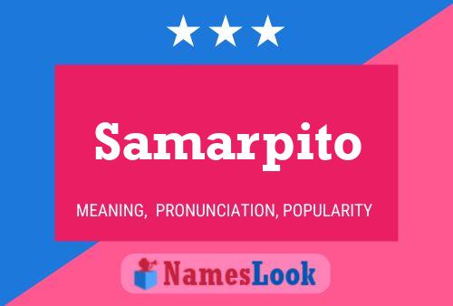 Samarpito 名字海报