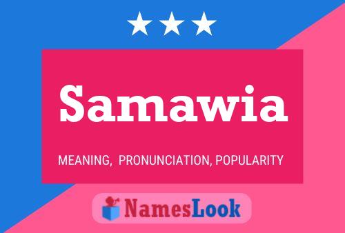 Samawia 名字海报