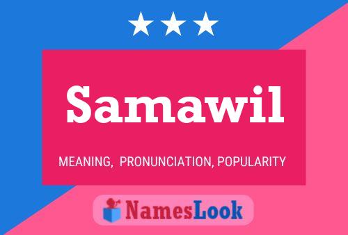 Samawil 名字海报