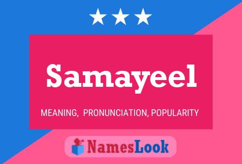 Samayeel 名字海报