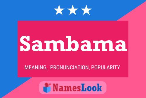 Sambama 名字海报