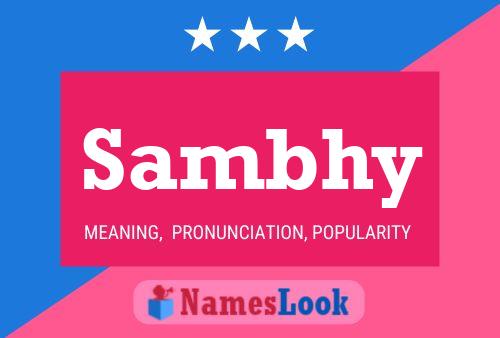 Sambhy 名字海报