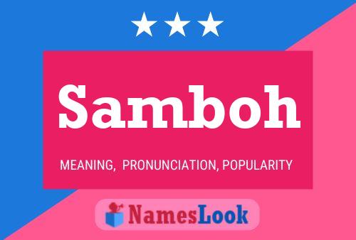 Samboh 名字海报