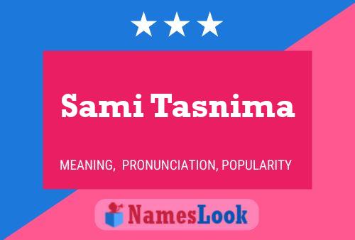 Sami Tasnima 名字海报