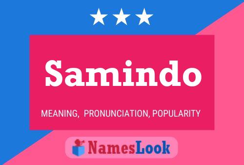 Samindo 名字海报